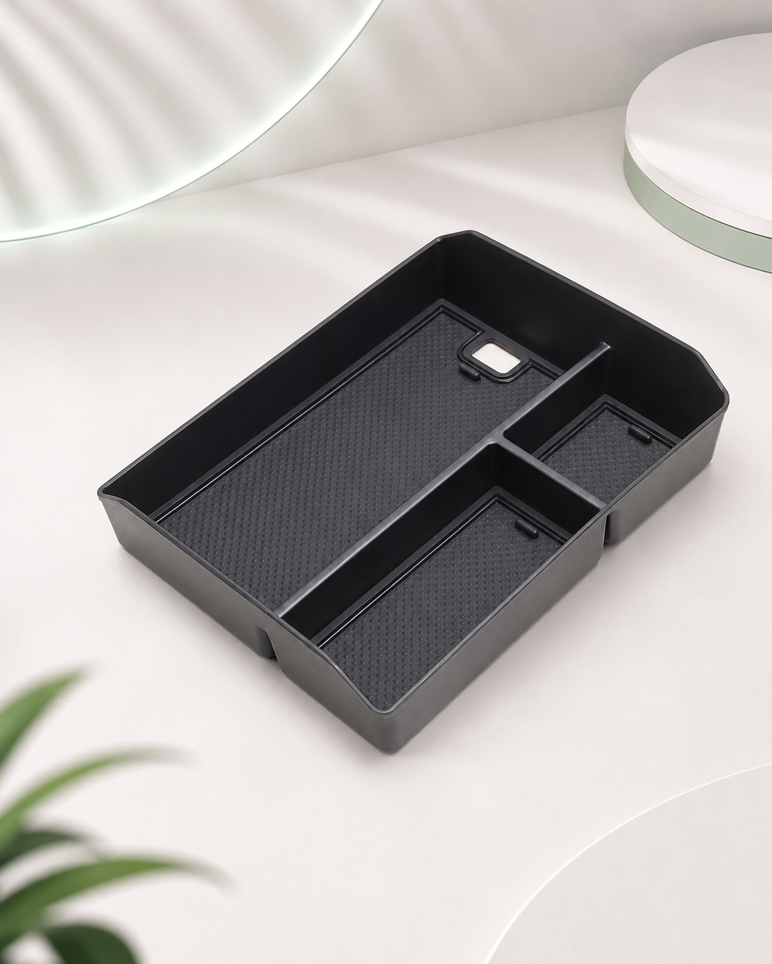 Organizador de consola central con compartimentos para CHERY iCAR-0