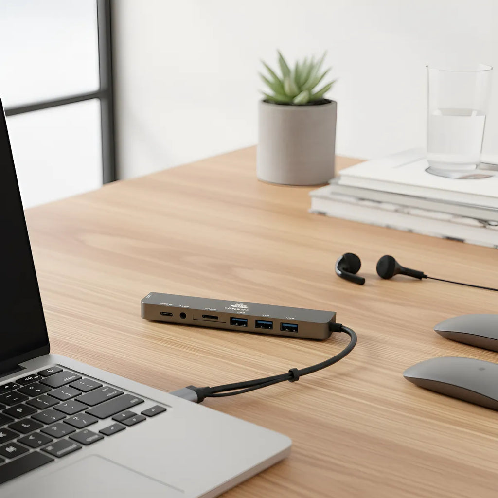 Multiplicador De Puertos 8 En 1 - Usb