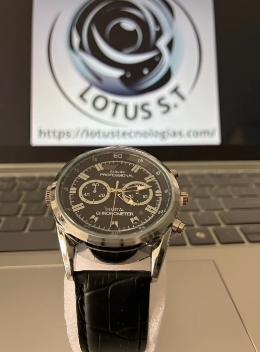Reloj Espía Lotus S.T. V12  Visión Nocturna Full Hd 1080p