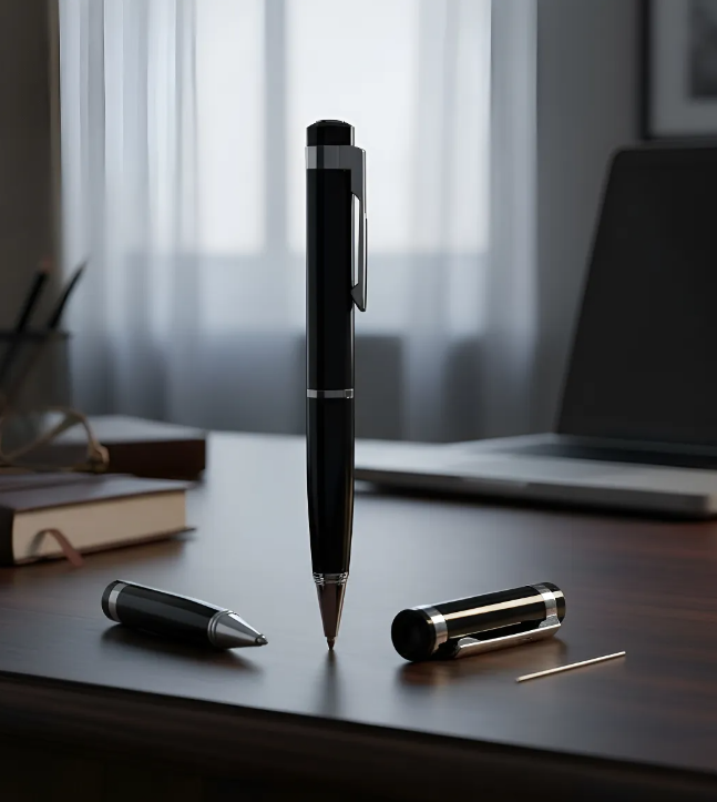 Lapicero Cámara Espía V7 1080p - Negro