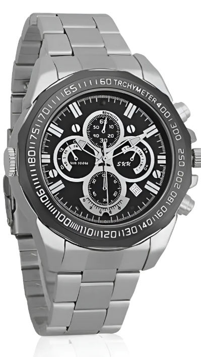 Reloj Espía Joycent Hd 1080p Visión Nocturna Color Blanco