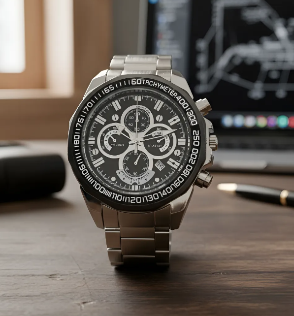 Reloj Espía Joycent Hd 1080p Visión Nocturna Color Blanco