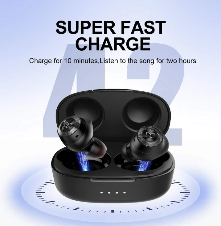 Audífonos Inalámbricos Monster Achieve 100 Airlinks Dorado Negro