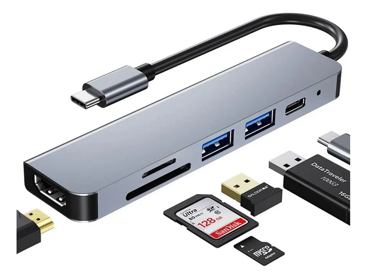Hub Rapido 6 en 1 | Expande tu productividad en segundos