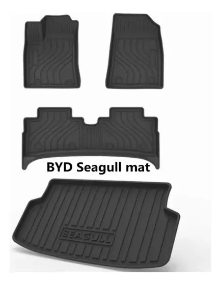Tapetes Termoformados LOTUS 3 Piezas + Baúl Byd Seagull 2024+