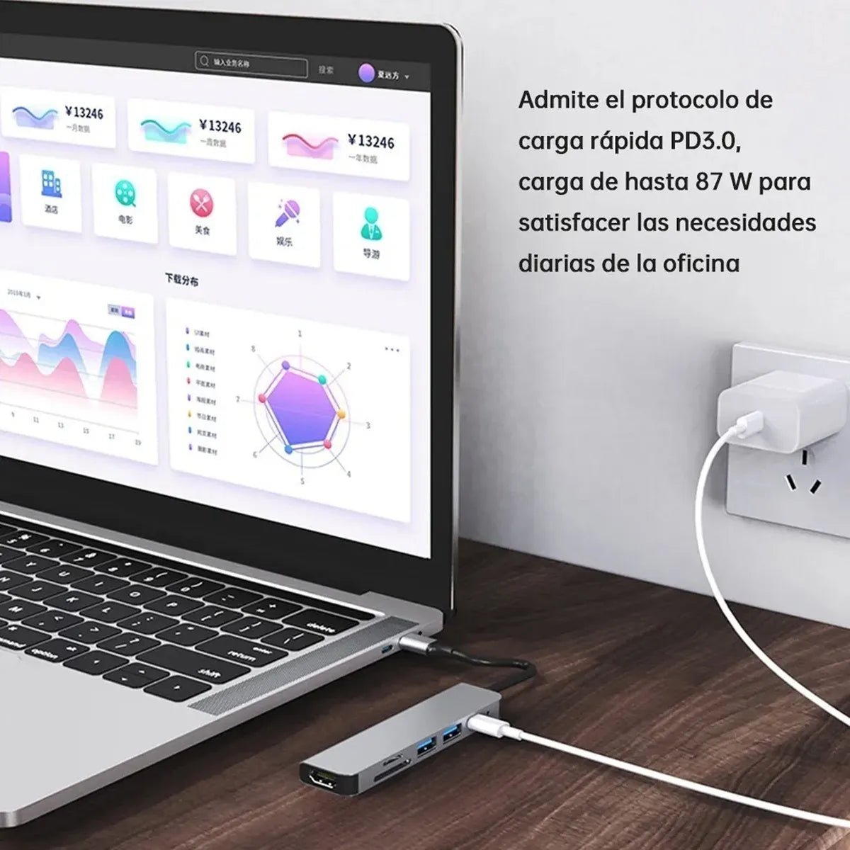 Hub Rapido 6 en 1 | Expande tu productividad en segundos