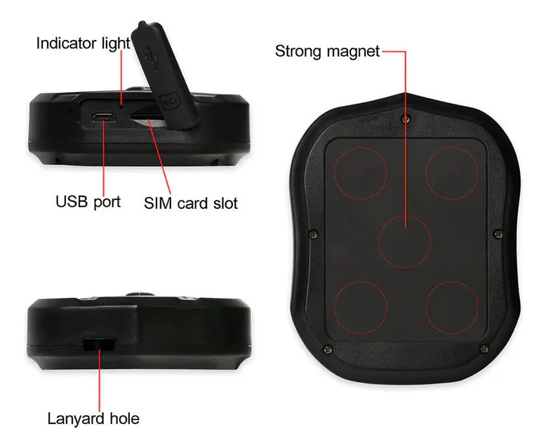 Rastreador Gps Tkstar-tk905 B 10.000 Miliamperios 4g