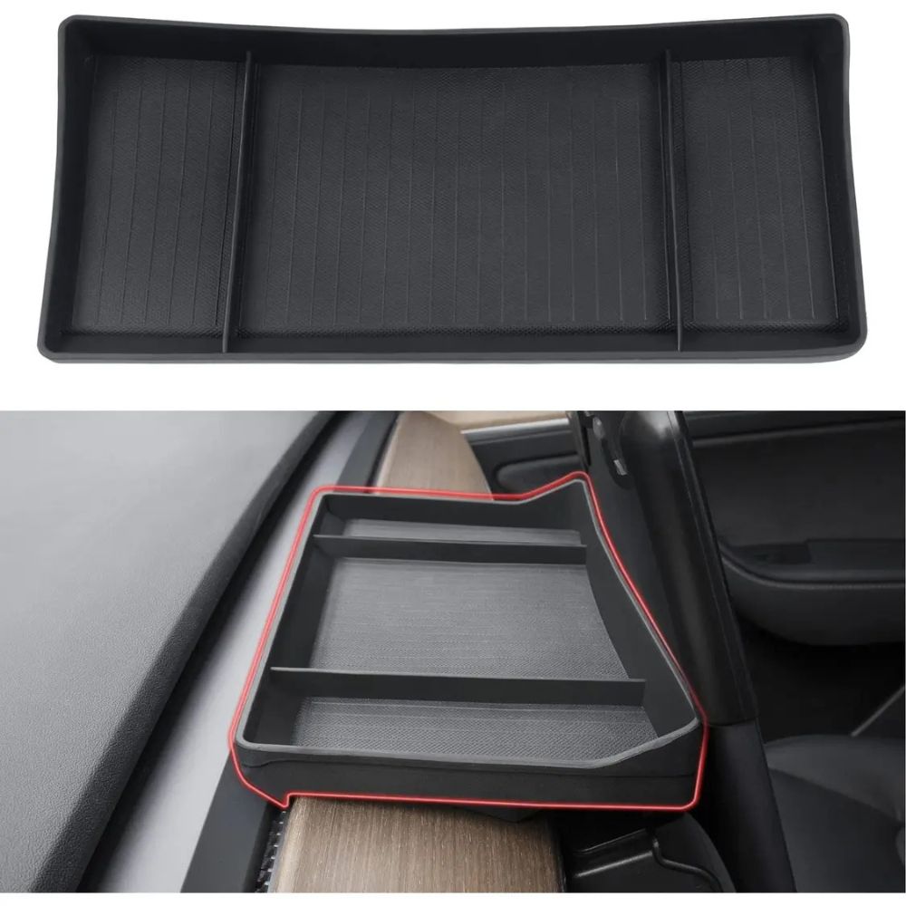Organizador Oculto Basenor para Consola Central en Tesla Model 3 y Model Y