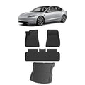Tapetes Tpe Termoformados Lotus para Tesla Model 3 + Baúl