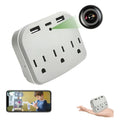 Cámara De Vigilancia Espía 4k, Wifi, Seguridad 24h - Blanco