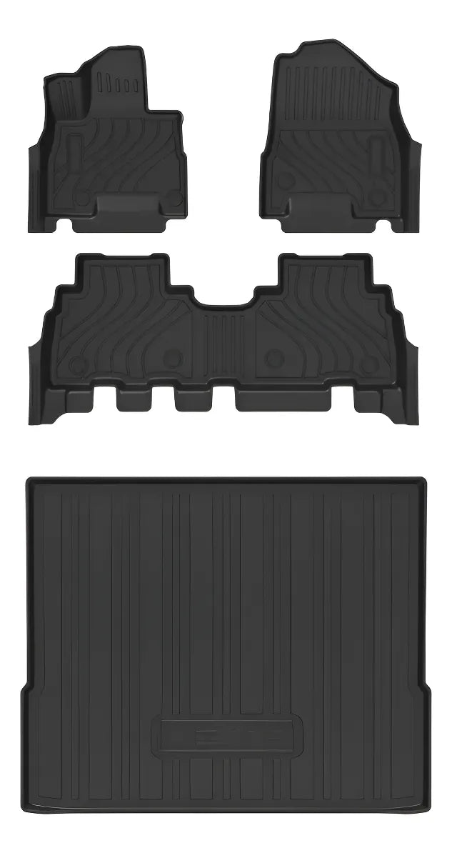 Tapetes TPE Termoformados 3.5 mm Kia EV5 2025 - 2026 + Baúl