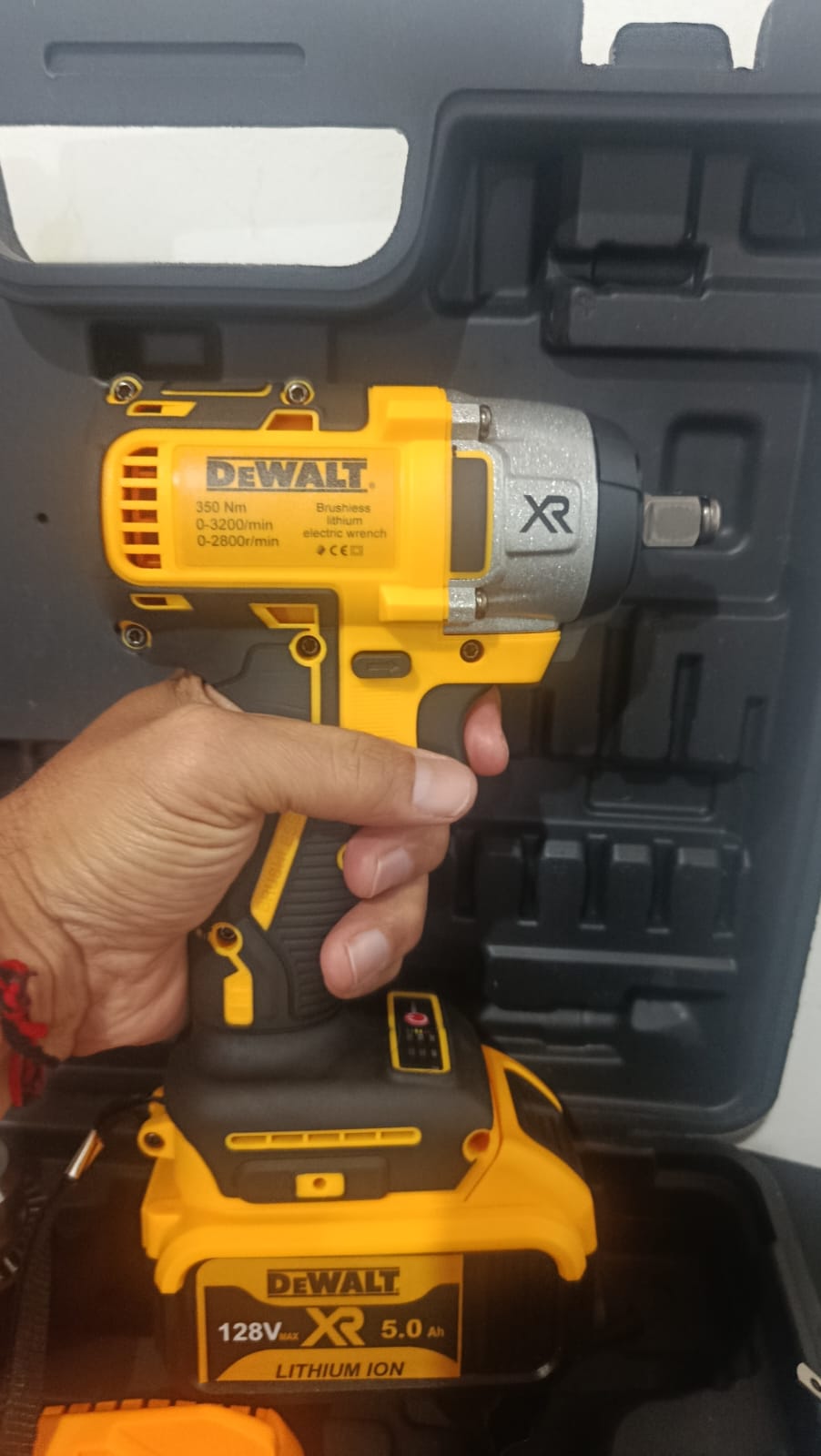 Pistola de Impacto 3 en 1 Inalámbrica RD74 Profesional con 2 Baterías