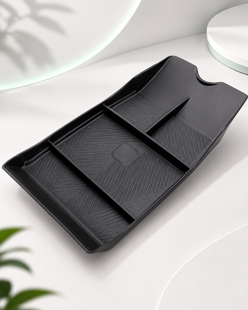 Organizador de consola central con compartimentos para CHERY iCAR-03